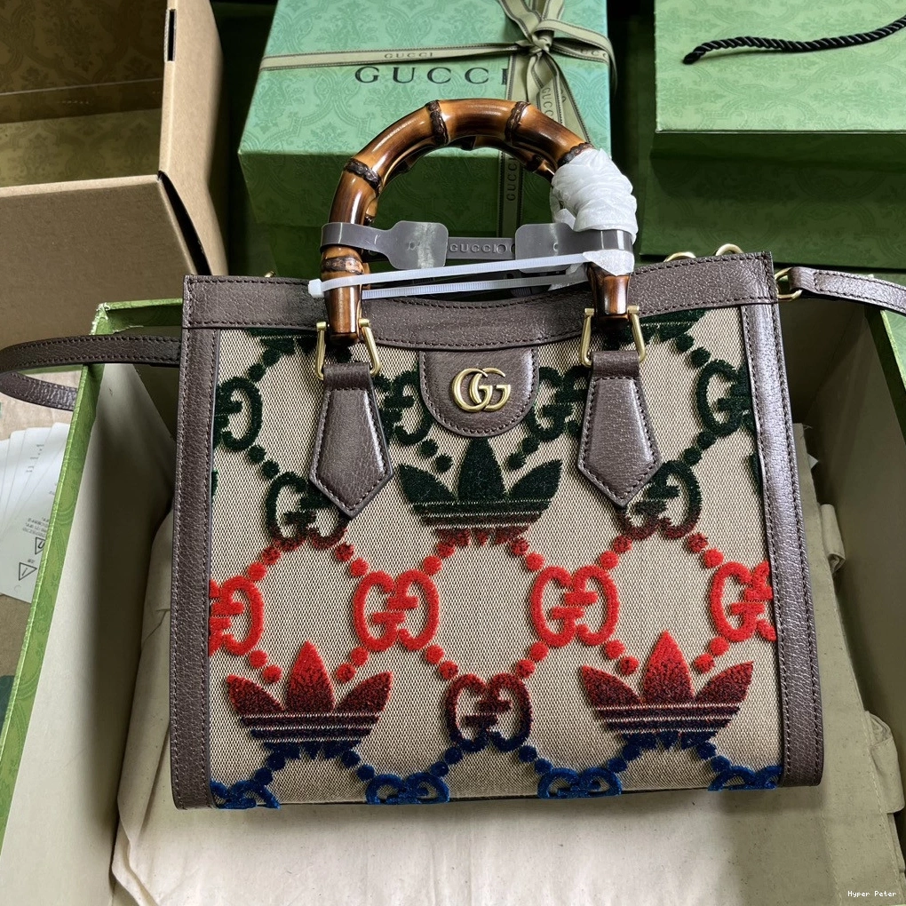 Hyperpeter adidas Small x Gucci Tote Bag Diana 0715